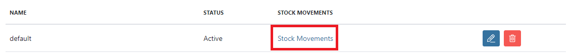 Stock Movements Link